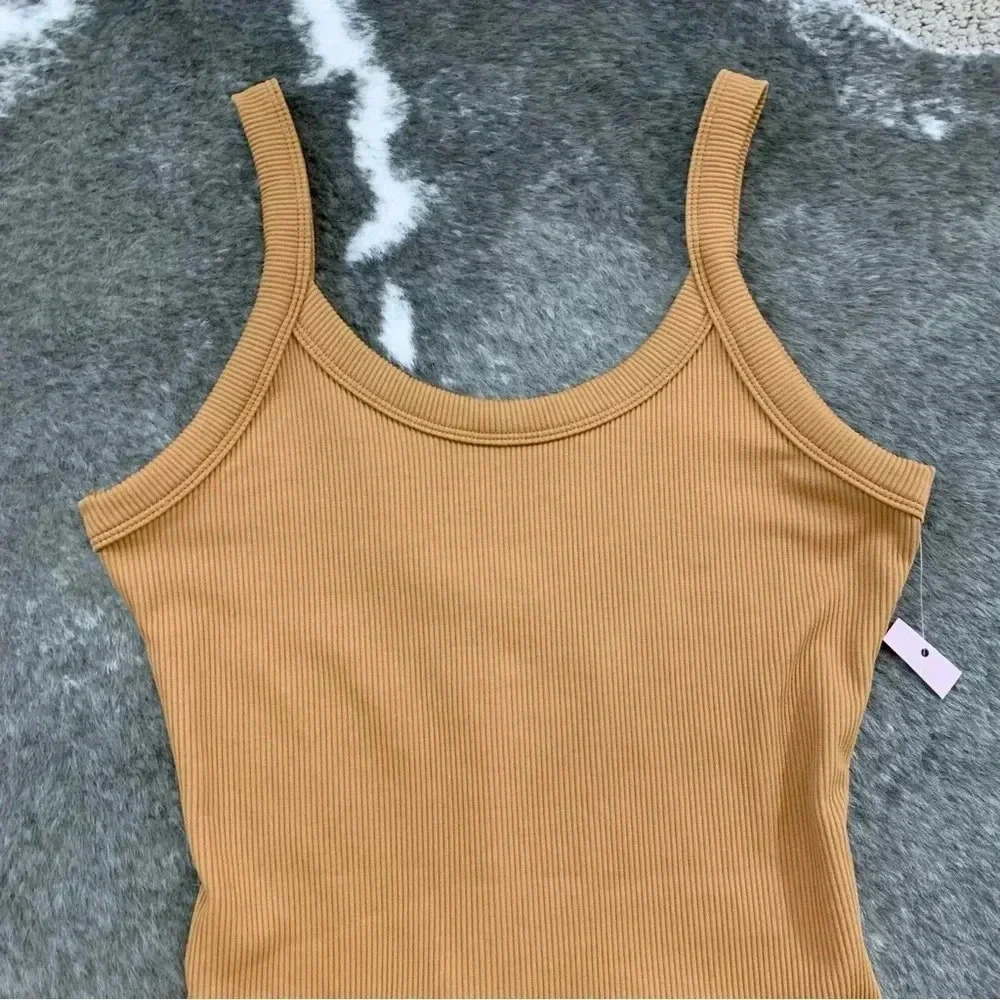 NWT Ribbed Tank Bodysuit - Picture 2 of 10